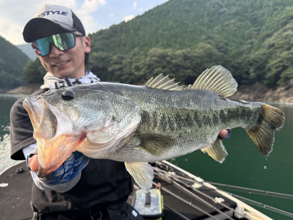 bass fishing in lake ikehara