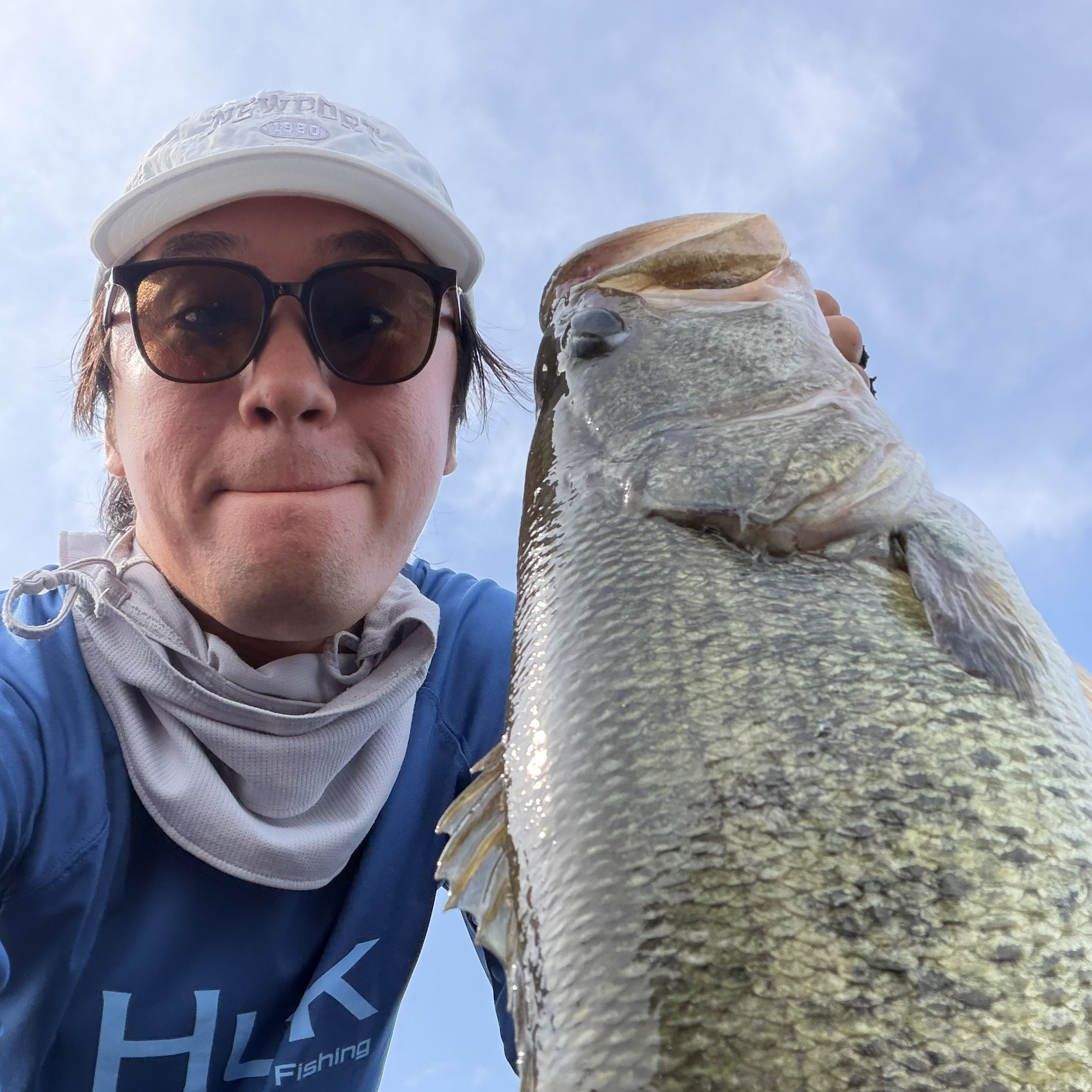Largemouth bass caught with a JBFA guide on Lake Biwa, 2026-06-30