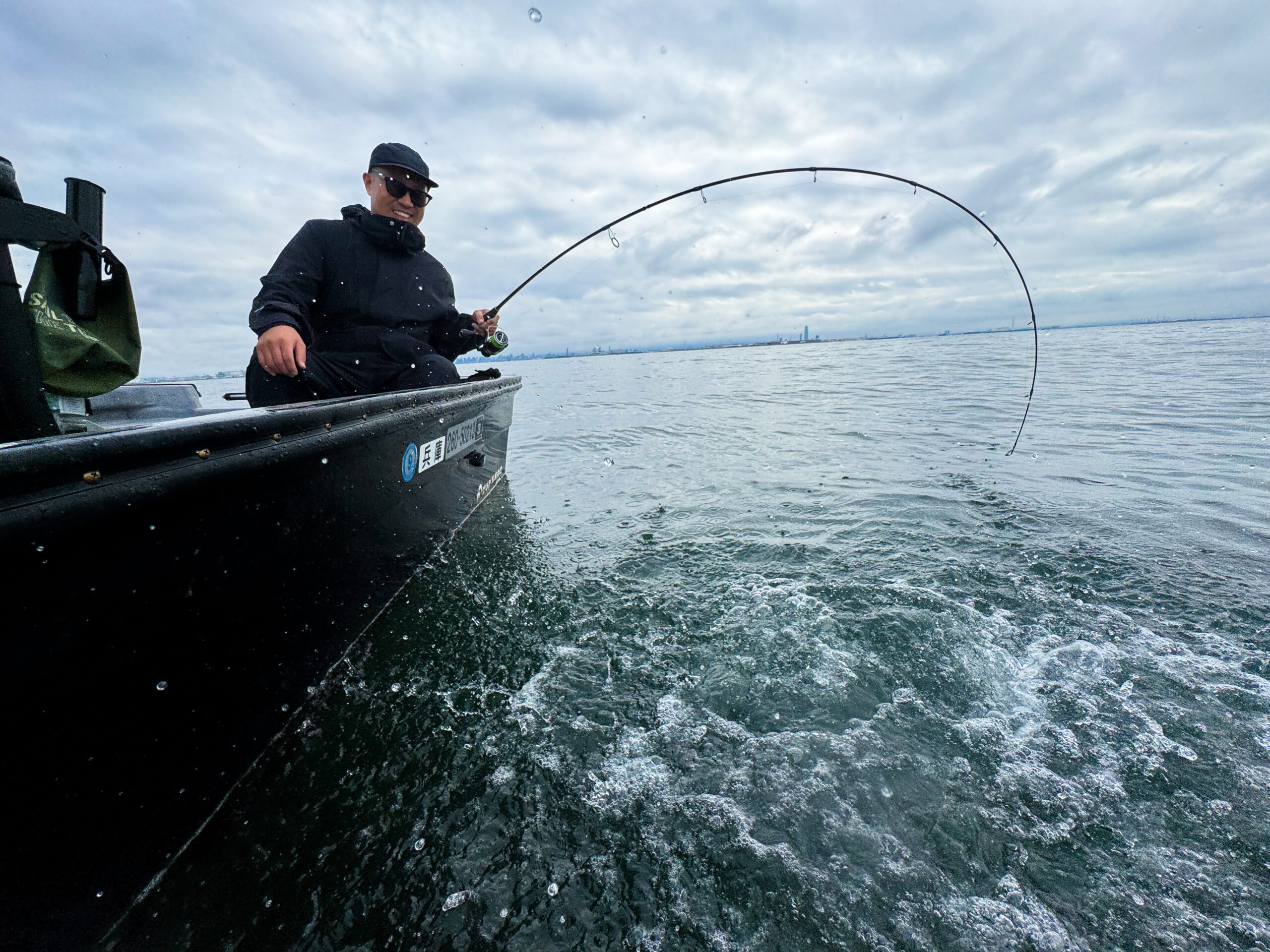 Osaka Bay saltwater lure fishing charter with hotel pickup
