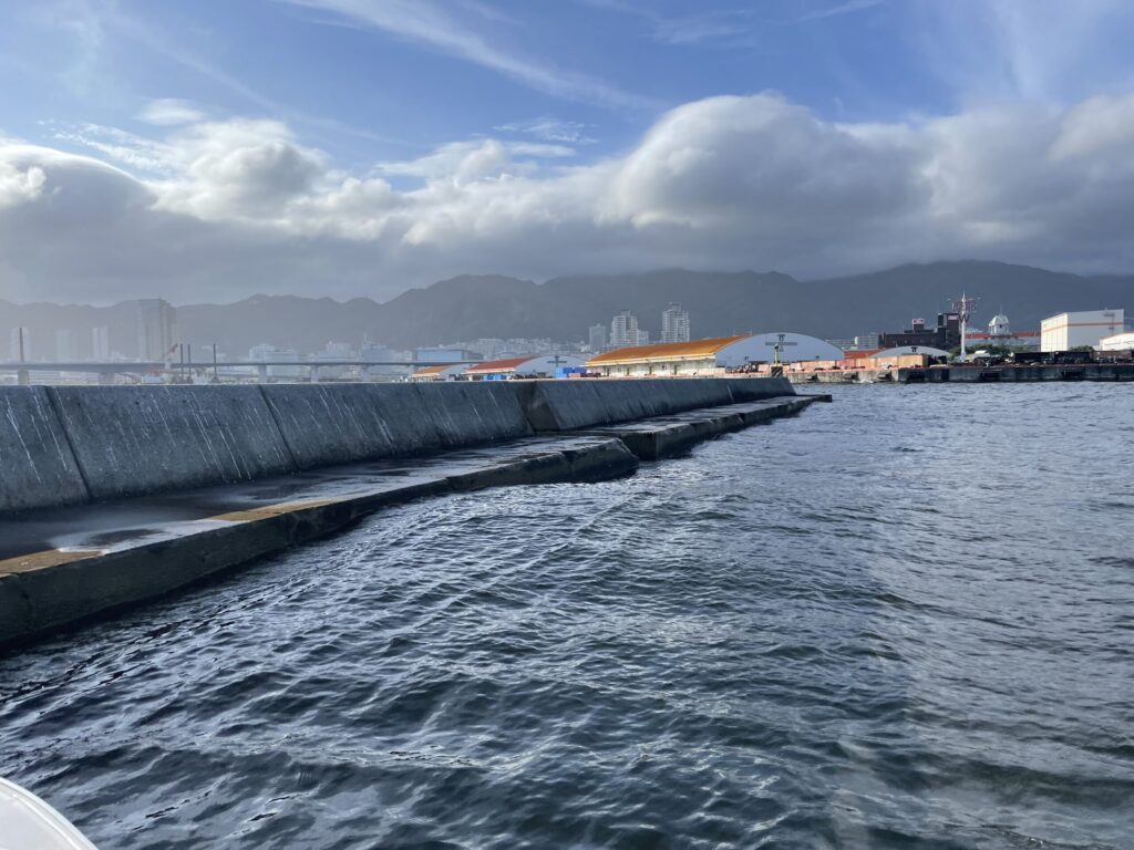 Private saltwater fishing charter on Osaka Bay
